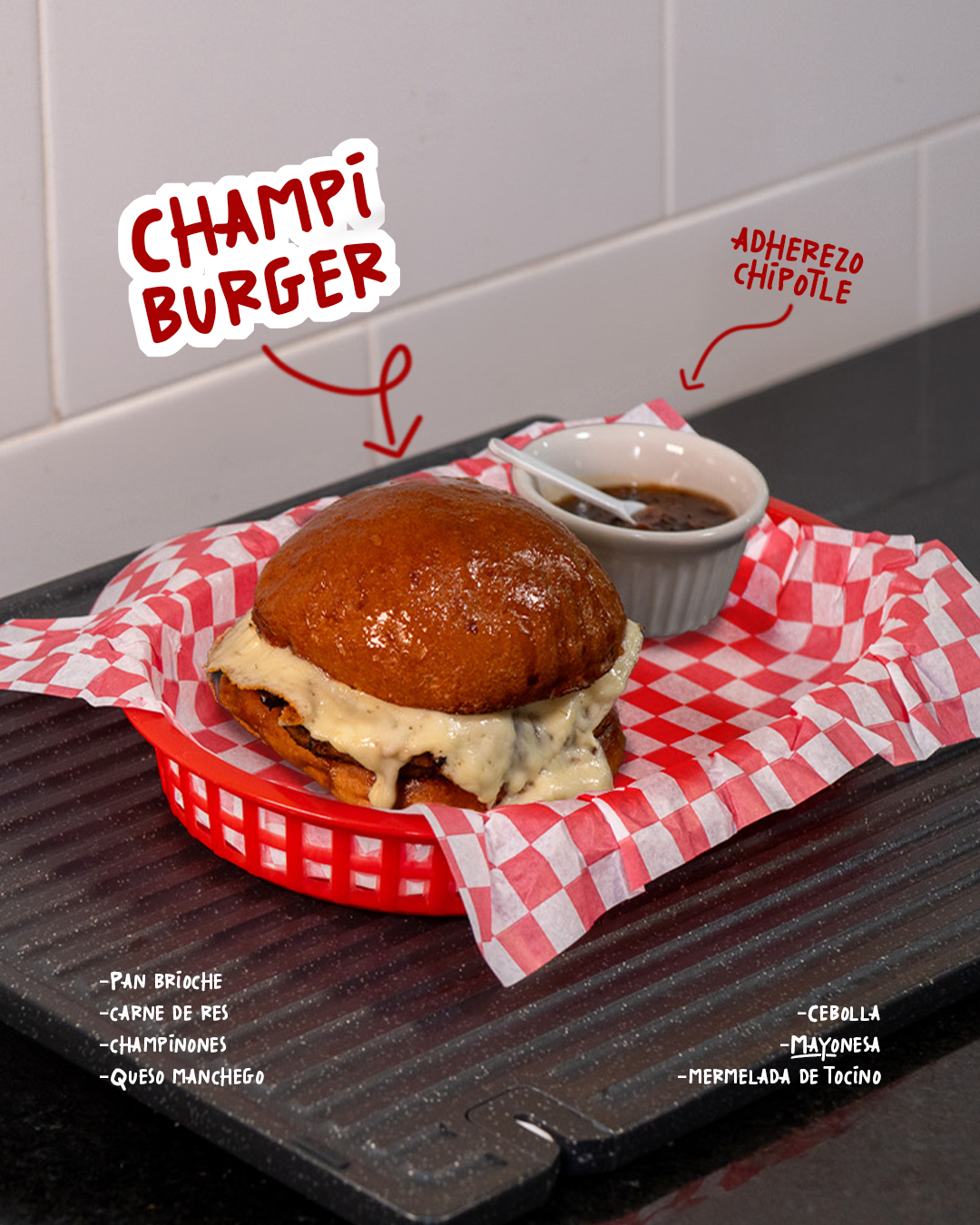 Champi burger